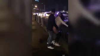 Risky Sweethearts Engage In Public Sex, Filmed By Kinky Friend