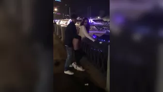 Risky Sweethearts Engage In Public Sex, Filmed By Kinky Friend