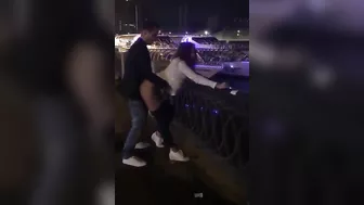 Risky Sweethearts Engage In Public Sex, Filmed By Kinky Friend