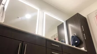 Sneakily Watch Juicy Roommate Stripping Bare For Steamy Bath Sneakily Watch Juicy Roommate Stripping Bare For Steamy Bath