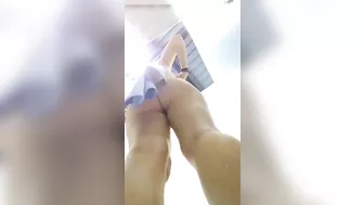 Sexy Clandestine Rear End Filmed In Secluded Beach Retreat