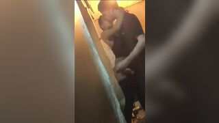 Friend's Disgraceful Fucking With Hooker At Club Exposed In Public Video