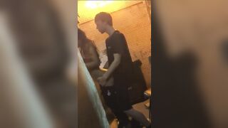 Friend's Disgraceful Fucking With Hooker At Club Exposed In Public Video