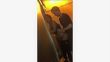 Friend's Disgraceful Fucking With Hooker At Club Exposed In Public Video