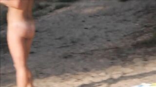 Nudists at the beach - real hot amateur voyeur beach porn video.