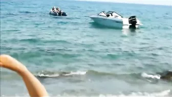 Fucking With His Woman At The Beach - Real Amateur Voyeur Beach Porn Video