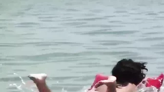 Hot, Sandy-Bodied Nudists Frolicking At The Beach Hot, Sandy-Bodied Nudists Frolicking At The Beach