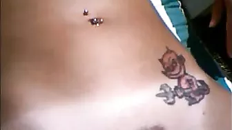 Racy Nudist Wife, Sunbathing In The Backyard, Filmed By Her Lustful Husband