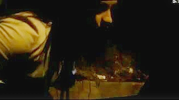 Italian prostitutes flashing client are spied on secret camera