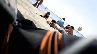 Sneaky Beach-Bound Spy Cam Exposes Naked Teens In Naturist Retreat!