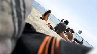 Sneaky Beach-Bound Spy Cam Exposes Naked Teens In Naturist Retreat!