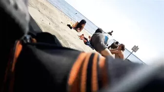 Sneaky Beach-Bound Spy Cam Exposes Naked Teens In Naturist Retreat!