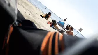 Sneaky Beach-Bound Spy Cam Exposes Naked Teens In Naturist Retreat!