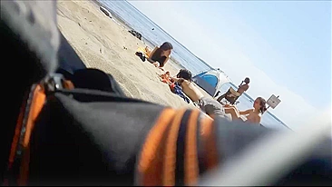 Sneaky Beach-Bound Spy Cam Exposes Naked Teens In Naturist Retreat!