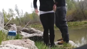 Passionate Amateur Outdoor Sex With Two Blissful Young Couples