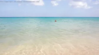 Sultry, Exhibitionist Nudist Wife Sultrily Filmed On The Beach