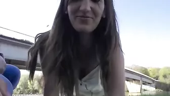 Sneaky, Steamy Outdoor Chat With Naughty Partner On Webcam