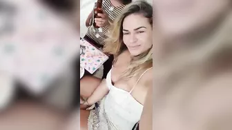 She wears no panties in front of her mother