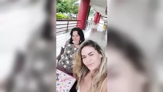 She wears no panties in front of her mother