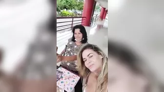 She wears no panties in front of her mother