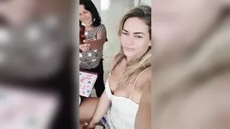 She wears no panties in front of her mother