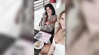 She wears no panties in front of her mother