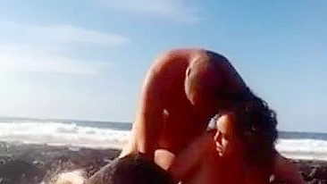 Passionate And Forbidden Sex At The Secluded Beach!