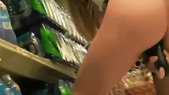 Eager Dame Pleasures Self With Phallic Veggie In Public Domain Eager Dame Pleasures Self With Phallic Veggie In Public Domain