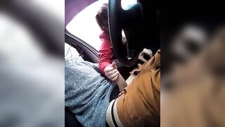 Sleazy Guy Enjoys Oral Sex From Female Stranger In Dirty Car Rendezvous