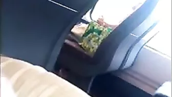 Woman Caught Peeping at Guy Dick Flashing and Jerking Off in Train