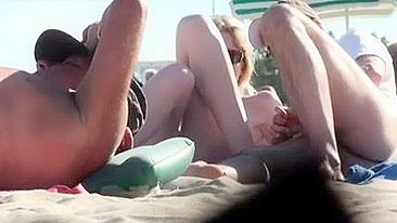 Voyeur France nudist wife caught voyeur at the beach