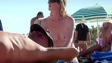 Voyeur France nudist wife caught voyeur at the beach