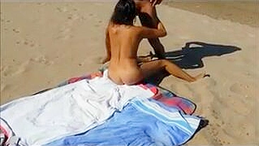 Salacious Wife At Beach Indulges In Unbridled, Lewd Acts With Unknown Men