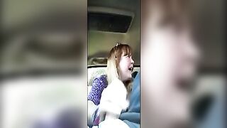 Erotic Milf In Car Performs Handjob+Swallows Sperm End