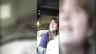 Erotic Milf In Car Performs Handjob+Swallows Sperm End
