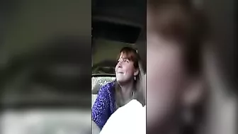 Erotic Milf In Car Performs Handjob+Swallows Sperm End