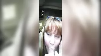 Erotic Milf In Car Performs Handjob+Swallows Sperm End