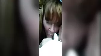 Erotic Milf In Car Performs Handjob+Swallows Sperm End