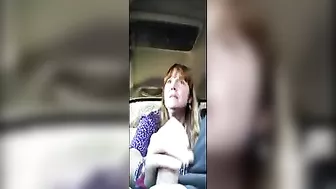 Erotic Milf In Car Performs Handjob+Swallows Sperm End