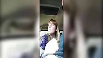 Erotic Milf In Car Performs Handjob+Swallows Sperm End