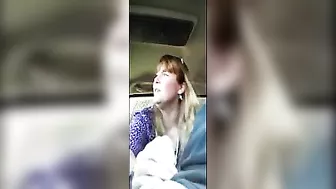 Erotic Milf In Car Performs Handjob+Swallows Sperm End