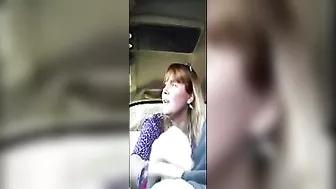 Erotic Milf In Car Performs Handjob+Swallows Sperm End