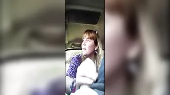 Erotic Milf In Car Performs Handjob+Swallows Sperm End