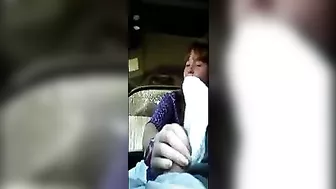 Erotic Milf In Car Performs Handjob+Swallows Sperm End