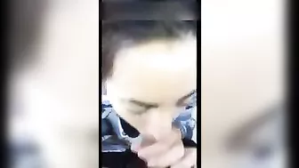 Hot Outdoor Blowjob With Babe Girlfriend And Massive Facial Cum Explosion