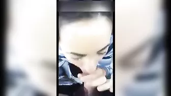 Hot Outdoor Blowjob With Babe Girlfriend And Massive Facial Cum Explosion