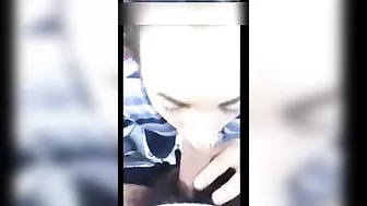 Hot Outdoor Blowjob With Babe Girlfriend And Massive Facial Cum Explosion