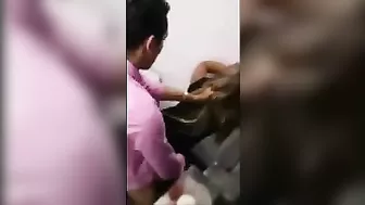 Sexy, Steamy, And Scandalous! Hot Couple Caught In Wild Bathroom Romp