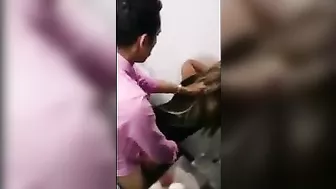 Sexy, Steamy, And Scandalous! Hot Couple Caught In Wild Bathroom Romp