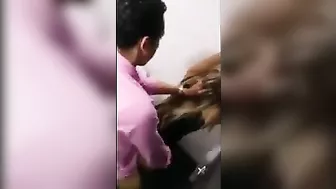 Sexy, Steamy, And Scandalous! Hot Couple Caught In Wild Bathroom Romp